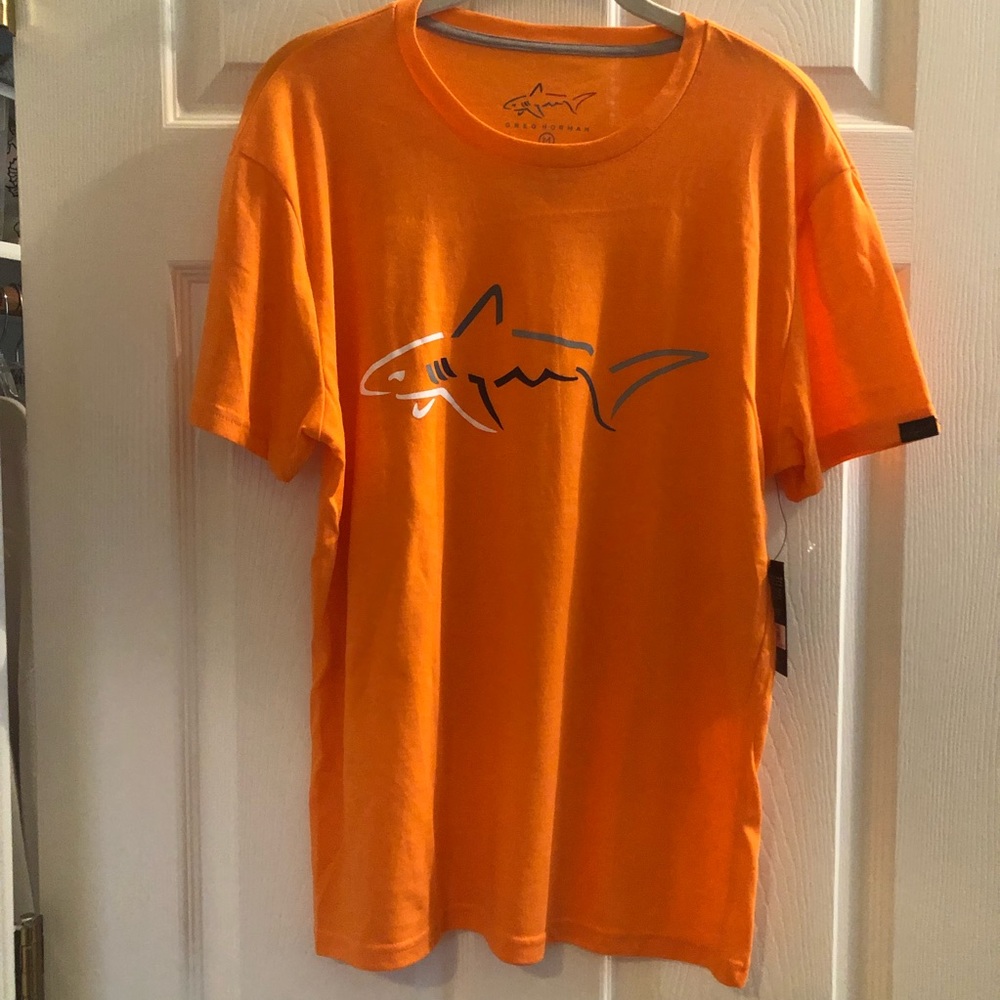 Men’s Greg Norman Orange T-Shirt